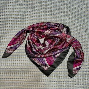 Colorful 100%silk scarf